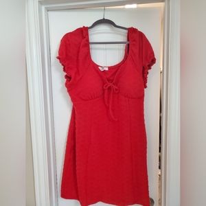 Madden NYC 3x red dress